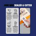 2-in-1 Rechargeable Mini Bag Sealer