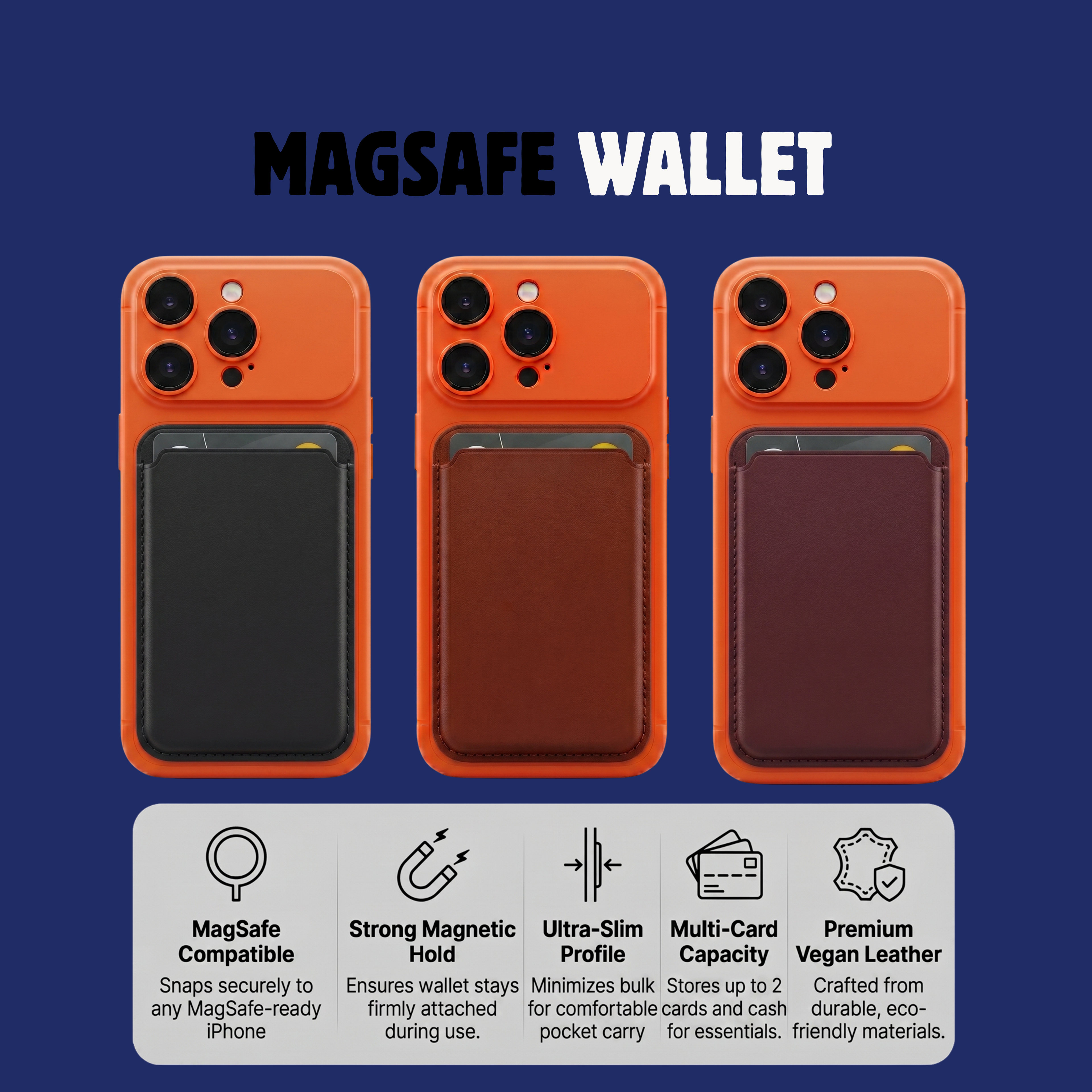 LEATHER MAGSAFE WALLET